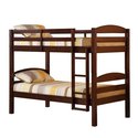 Walker Edison Twin over Twin Solid Wood Bunk Bed (