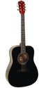 Indiana Guitar IDB-RH Acoustic Red Head and Red on