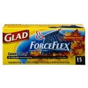 (Pack of 6) Glad Forceflex Lawn Drawstring Trash B