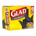 (Pack of 4) Glad Quick Tie Large Trash Bags, 30 Ga