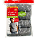 Hanes - Men's ComfortSoft Pocket Tees, 4-Pack T-Sh