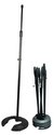 (6) PACK Stage Mate Mic STACKABLE MICROPHONE STAND