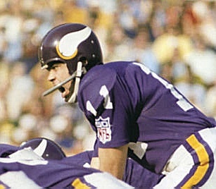 JOE KAPP  Minnesota Vikings 1969 Wilson Throwback Away NFL