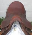 DEVONSHIRE English Saddle - 19" - RARE Size - GREA