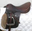 CROSBY English Saddle - SIGMUND - 17" - Great/Soli