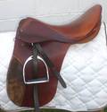 STUBBEN English SHOW Saddle - TRISTAN - 19" - WOND