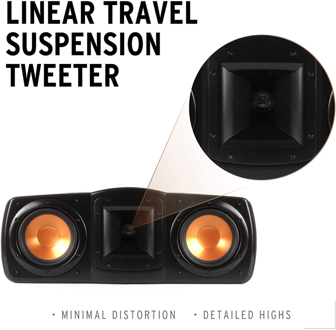 Klipsch Synergy Black Label C200 Center Channel Speaker in Black eBay