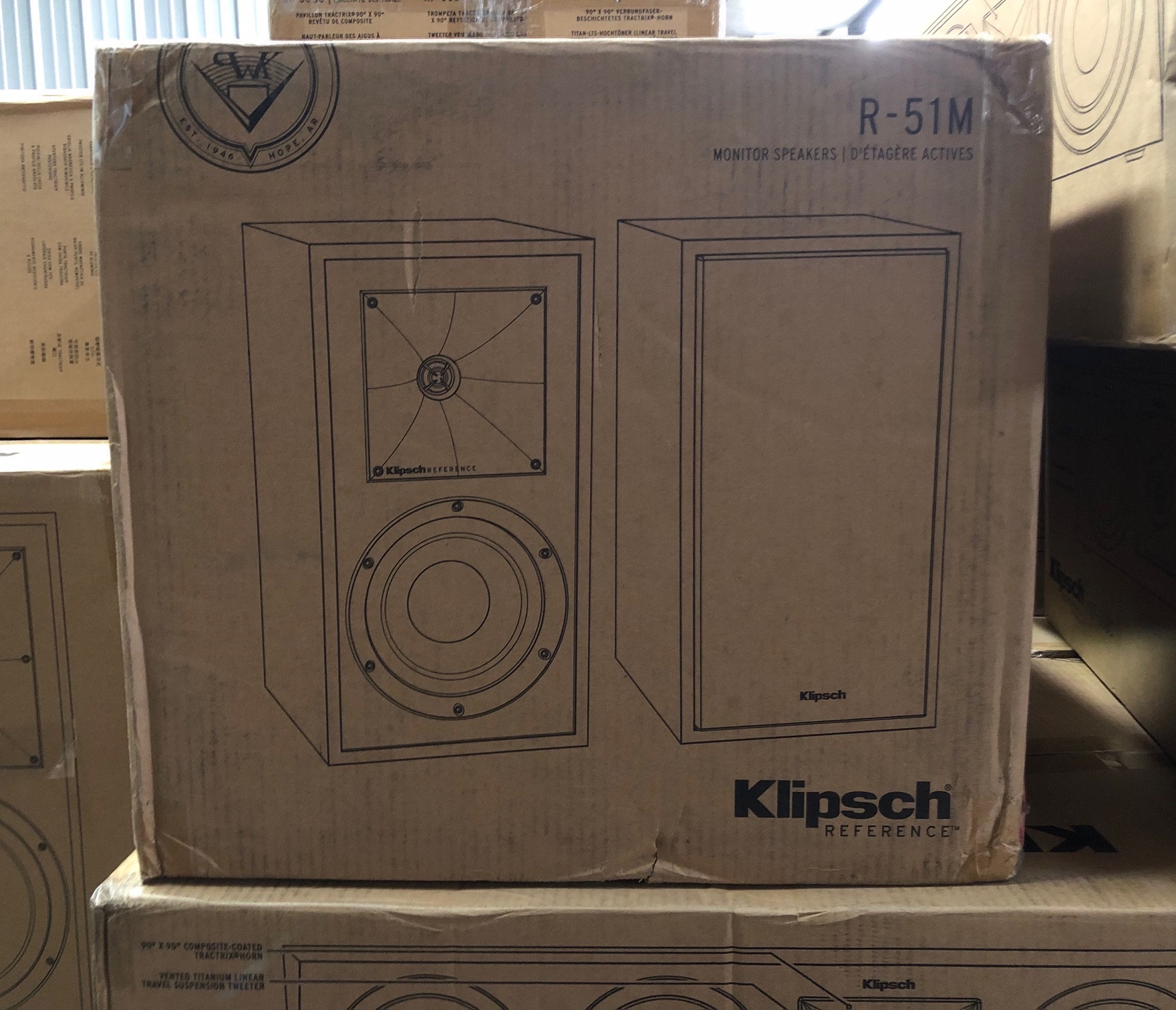 Klipsch R-51M Bookshelf Speakers (Pair) | eBay