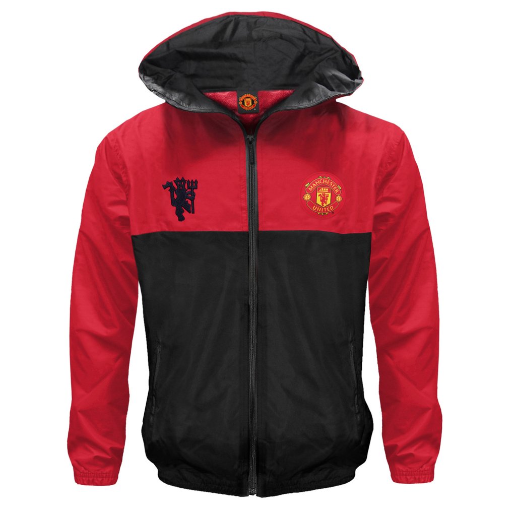Manchester United FC Boys Shower Jacket 