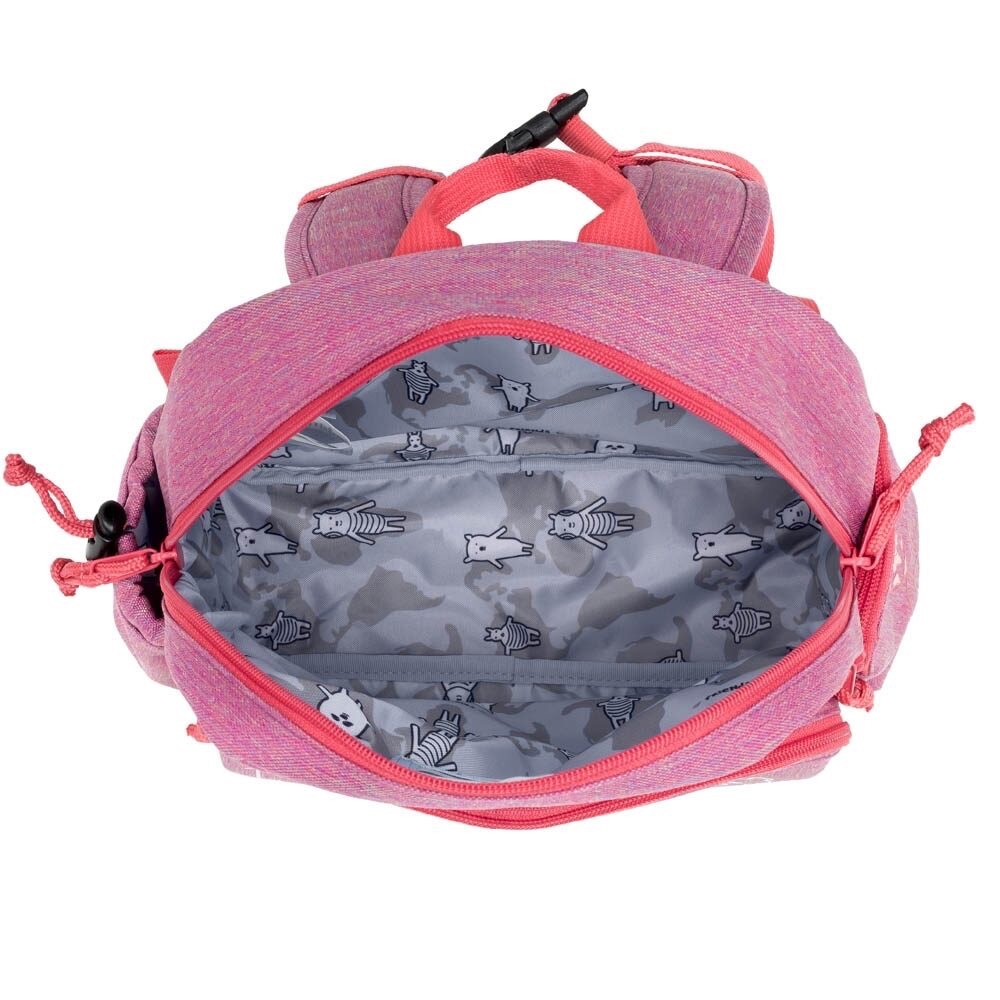 Mini Sac à Dos Lassig About Friends - Rose Mélangé, Pour Fille (Neuf Avec étiquettes)