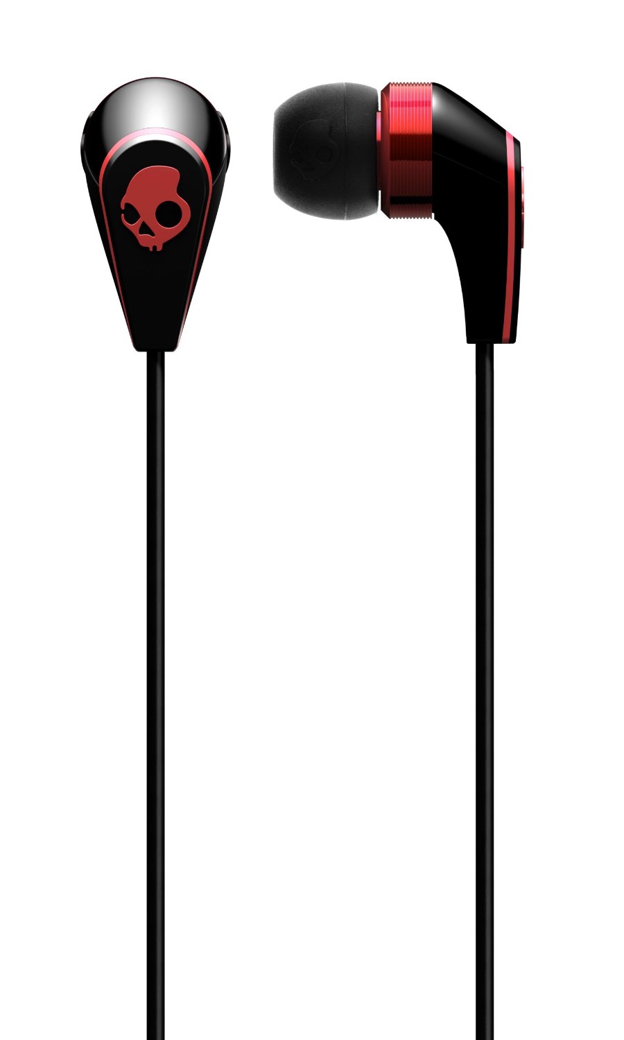 Skullcandy 5050 In Ear Earbuds In Black Red With Mic New Ebay 3769