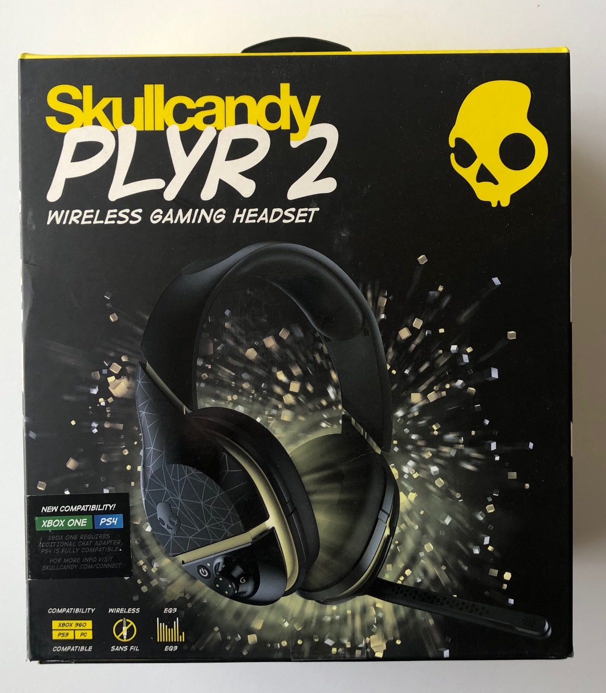 Skullcandy Supreme Sound PLYR 2 Wireless Gaming Headset in Black/Yellow