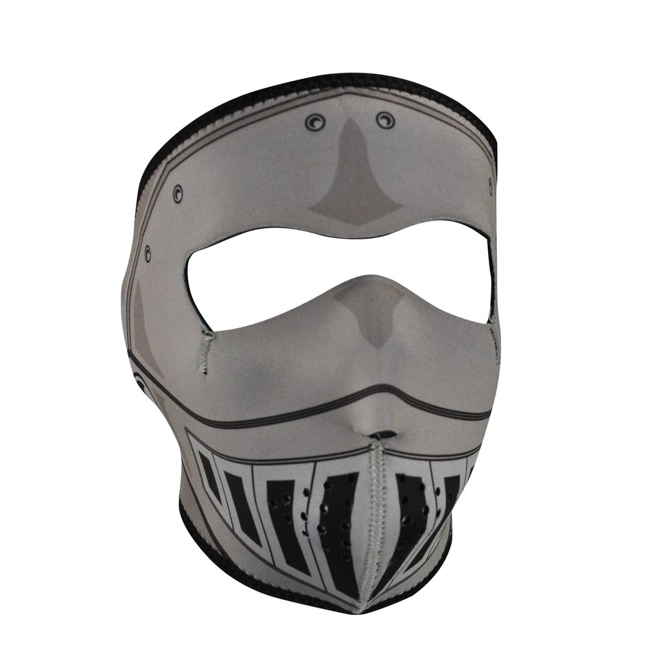 Zan Headgear Neoprene Knight Design Biker Motorcycle Full Face Mask 642608043876 Ebay