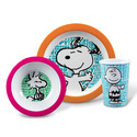 Gibson Home 105939.03 Peanuts Snoopy Words 3 Piece