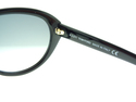 Tom Ford Womens Cat Eye Annabelle Sunglasses Black