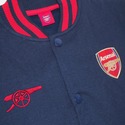 Arsenal FC Official Boy's Baseball Varsity Jacket 