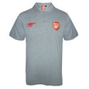 Arsenal FC Official Football Mens Crest Polo Shirt