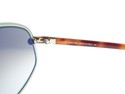 Tom Ford Brigitte Sunglasses Silver Havana Frame B