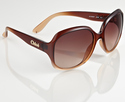 Chloe Designer Sunglasses Brown Frame with Light B