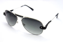 Chloe Aviator Tamaris Sunglasses Silver Black with