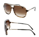 Chloe Adonis Womens Sunglasses Brown Horn with Bro