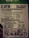 Western Digital 2TB Internal Hard Drive WD20EADS-1