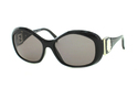 Fendi Womens Sunglasses with Cameo Black Frame Gre