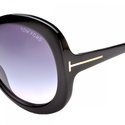 Tom Ford Womens Shiny Black Margot Sunglasses FT02