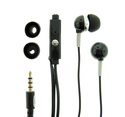 Sentry HM201 Talk-Buds Earbuds with Mic in Black