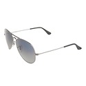 Ray Ban Aviator Sunglasses in Gunmetal with Polari