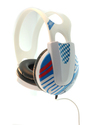 2XL Brickyard Pace Car White Headphones by Skullca