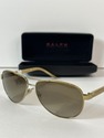 Brand new Authentic Ralph Lauren RA 4004 Gold Avia