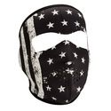 Zan Headgear Neoprene Full Mask Black and White Vi
