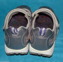 Women Silver Purple Skechers Shape-Ups Mary Janes 