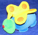 Infantino Baby Butterfly Rattle Plush Toy Crinkle 