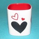 Disney Store Mickey Mouse Love Coffee Mug Heart Ha