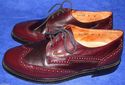 Men's Westland Senator Oxblood Wingtips Dress Shoe