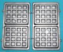 Big Boss Indoor Grill Replacement Waffle Plates Re