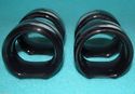 Rare Set of 4 Opus Black by Mikasa Napkin Rings Ra