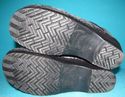 Women's Sanita Clogs Silver and Black Metallic Clo