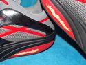 MBT Mens Walking Shoes Leather Mesh Patent Red Bla