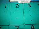 Peg-It Number Foam Boards Ideal School Supply Ther