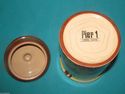 Rare Pier 1 Canister Fall Autumn Leaves Cookie Jar