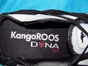 Kangaroos Dyna Sock White Black Elastic Strap Mini