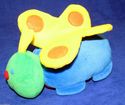 Infantino Baby Butterfly Rattle Plush Toy Crinkle 