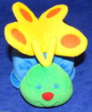 Infantino Baby Butterfly Rattle Plush Toy Crinkle 