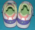 Girl's Velcro New Balance Tennis Shoes Size 10 Pur