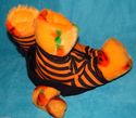 Build a Bear Halloween Jackolantern Pumpkin Cat Wi