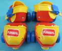 Vintage Late 80s Preskool Skates Rollerskates Adju