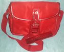 American Girl Red Messenger Crossbody Bag Purse La